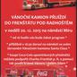 Vánoční kamion ve Frenštátě Vánoční kamion ve Frenštátě